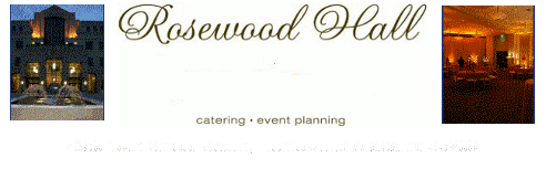 Rosewood Hall, wedding receptions and business meetings